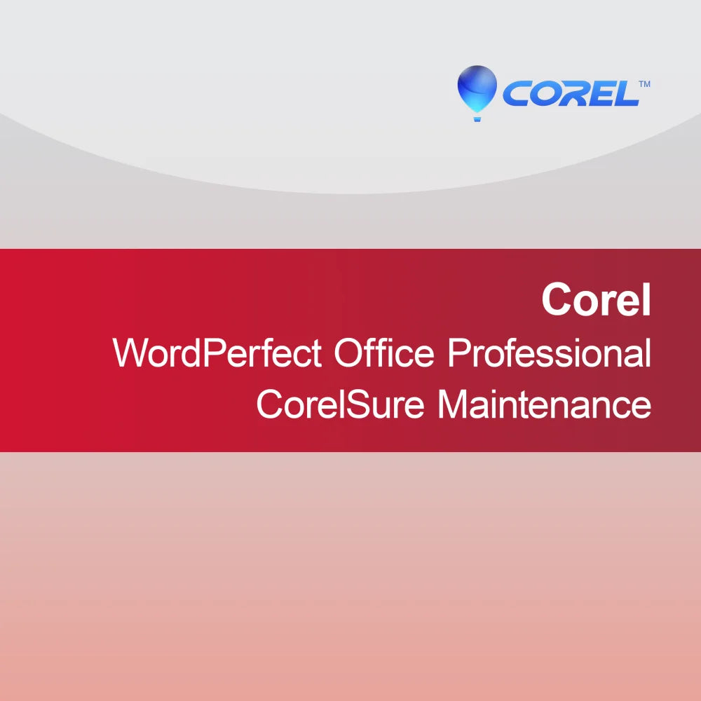 Corel WordPerfect Office Professional CorelSure Mentenanță