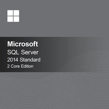 Microsoft SQL Server 2014 Standard - 2 Core Edition