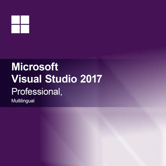 Microsoft Visual Studio 2017 Professional, Multilingual