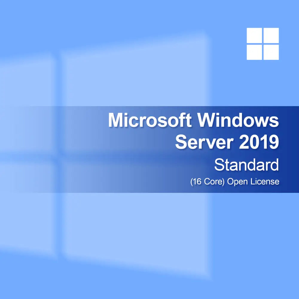 Microsoft Windows Server 2019 Standard (16 Core) Licență Deschisă