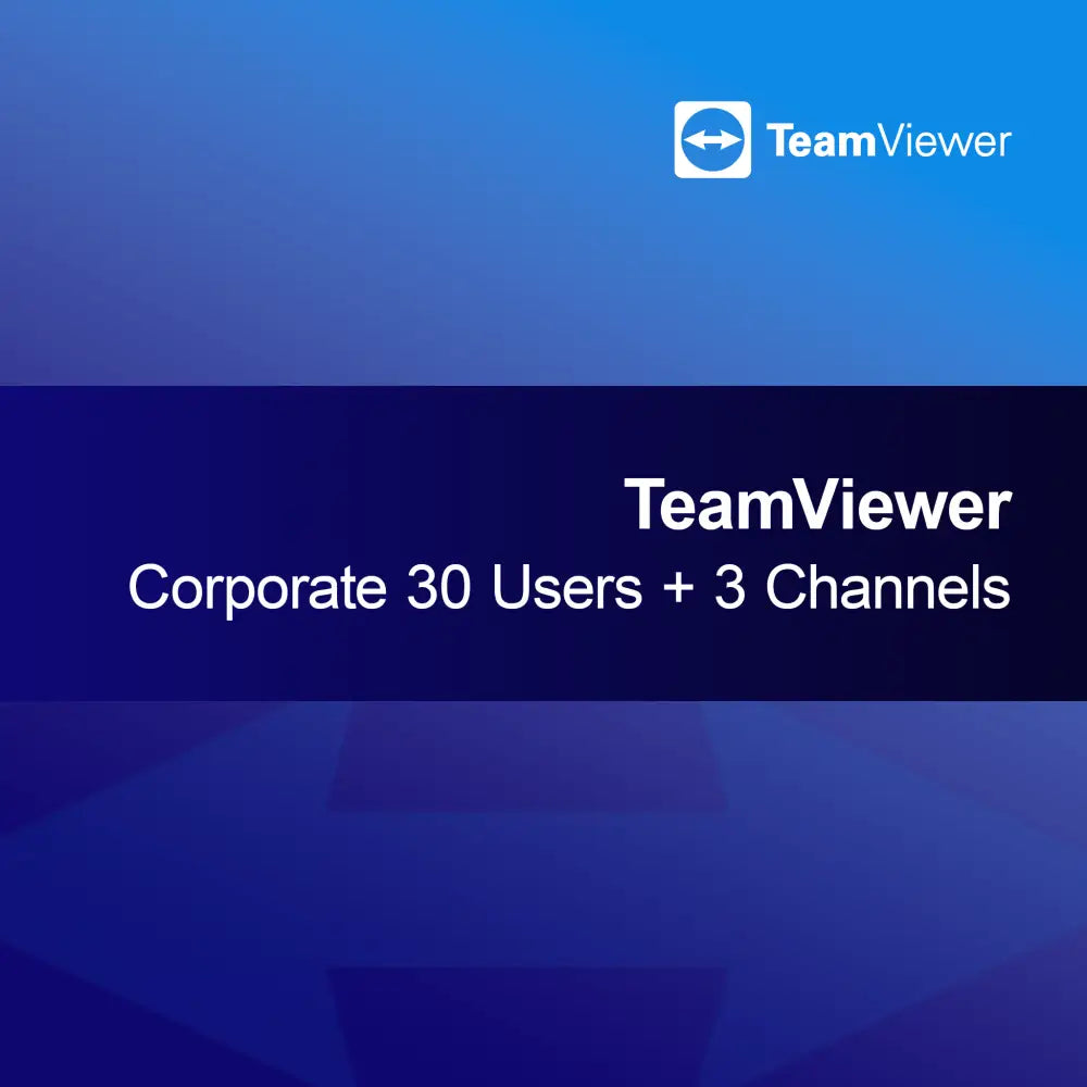 TeamViewer Corporate 30 utilizatori + 3 canale
