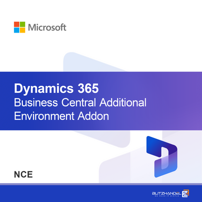 Addon pentru mediu suplimentar Dynamics 365 Business Central (NCE)