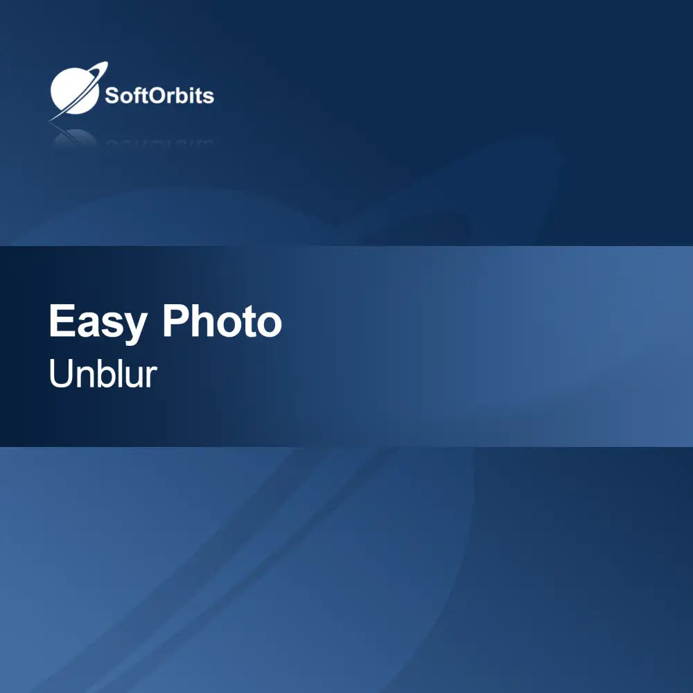 Ușor de Deblurare Foto