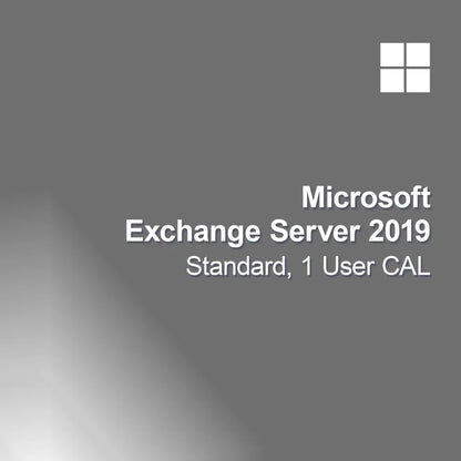 Microsoft Exchange Server 2019 Standard, 1 licență CAL utilizator