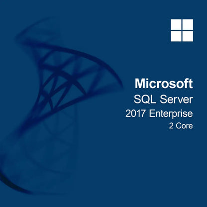 Microsoft SQL Server 2017 Enterprise, 2 nuclee