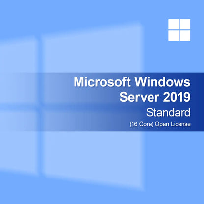 Microsoft Windows Server 2019 Standard (16 Core) Licență Deschisă
