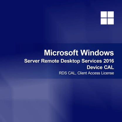 Licență de acces client Microsoft Windows Server Remote Desktop Services 2016 Device CAL, RDS CAL